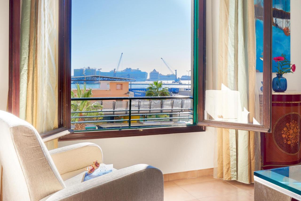 Apartamento En Centro Ciudad Con Vistas Al Mar Málaga Eksteriør billede