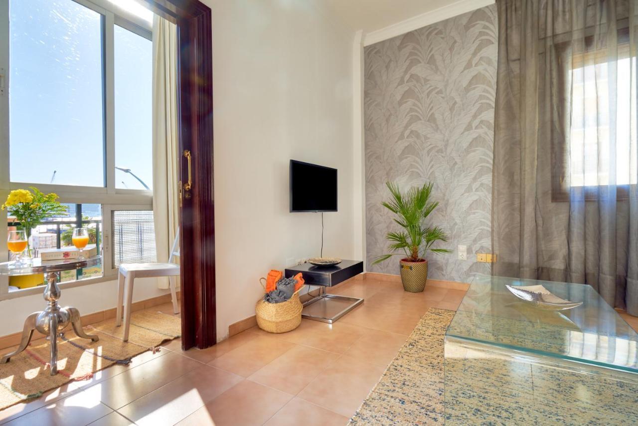Apartamento En Centro Ciudad Con Vistas Al Mar Málaga Eksteriør billede