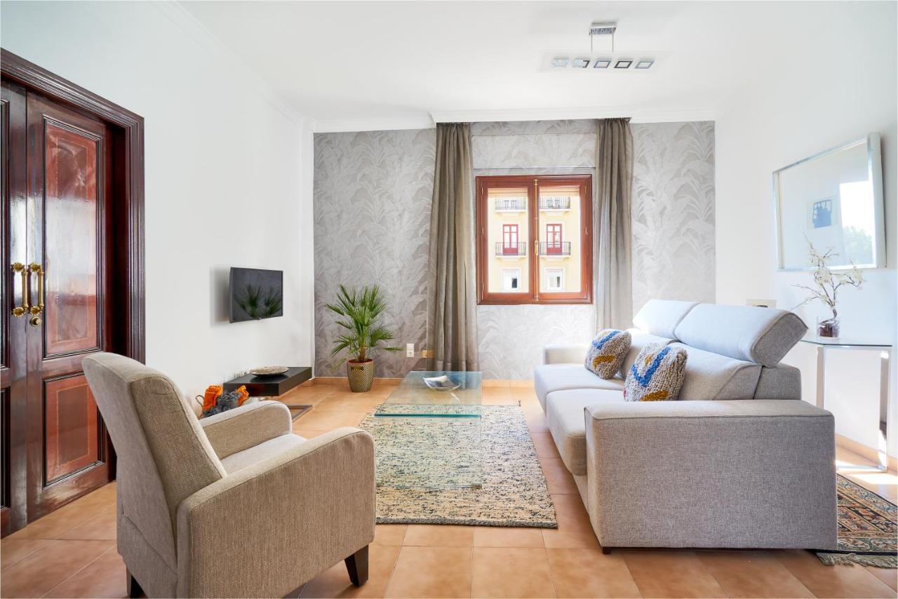 Apartamento En Centro Ciudad Con Vistas Al Mar Málaga Eksteriør billede